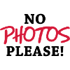 No photos please