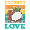 Coconut lover fruit coconut