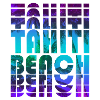 Tahiti Beach Palm Design / Gift Idea