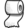 Rôle du papier toilette