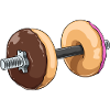 Donut Dumbbell Fitness