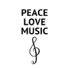 PEACE LOVE MUSIC