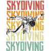 Skydiving Retro