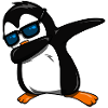 Dabbing Penguin Cool