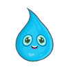 Water drops water