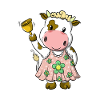 Kuh mädchen
