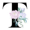 T-flowering letter