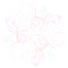 Flowers Mandala Butterflies Pastel