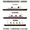 LIJNSCHIP FRANKRIJK NORMANDIE TITANIC Louis RUNEMBERG