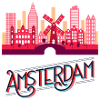 Amsterdam Niederlande Netherlands Holland Skyline