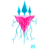 abstract island fluo