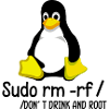 Root Programmierer Tux Pinguin Coding