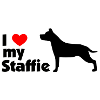 I Love My Staffie