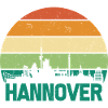 Hannover Skyline Retro City