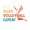 EAT SLEEP VOLLEYBALL REPEAT