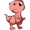 T-Rex mignon dino-cadeau