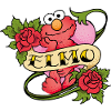 Sesame Street Elmo Tattoo Vintage