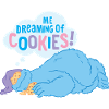 Sesame Street Cookie Monster Unelma evästeistä