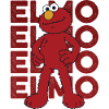 Sesame Street Elmo Pose