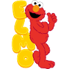 Sesame Street Elmo onnellinen