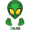 Italy Alien, Italian,Italy, Holiday, Funny