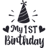 My 1st Birthday