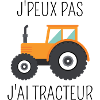 Jag kan inte ha traktor.