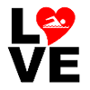 swimming love