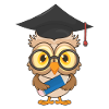 Eule Schulabschluss Schule