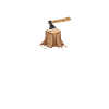 chopping wood, logging lumberjack
