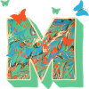 e 4 butterflies m