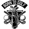 Born to golf