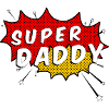 Super Daddy Comic Style
