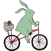 Easter on Bicycle