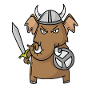 Mammoth plays Viking