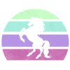 Pferd Retro