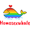 LGBT Whale Funny