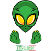 Italy Alien, Italian,Italy, Holiday, Funny