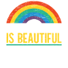 Neurodiversité Est Magnifique Arc-en-ciel