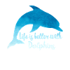 Dolphin T-shirt Blue gift idea