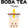 Boba tea please.