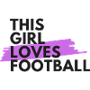 This girl loves football
