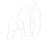 Silverback Gorilla Chef Entrepreneur Gift
