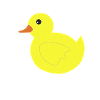 Canards de bain