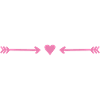 Herz Pfeil Symbole