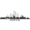 LEIPZIG Saxony Germany Skyline City