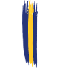 Barbados sketched country colours