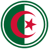 Algeria flag round