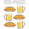 BRATWURST AND BEER MY SIX-PACK