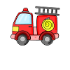 Firefighter fire fire extinguisher vehicle